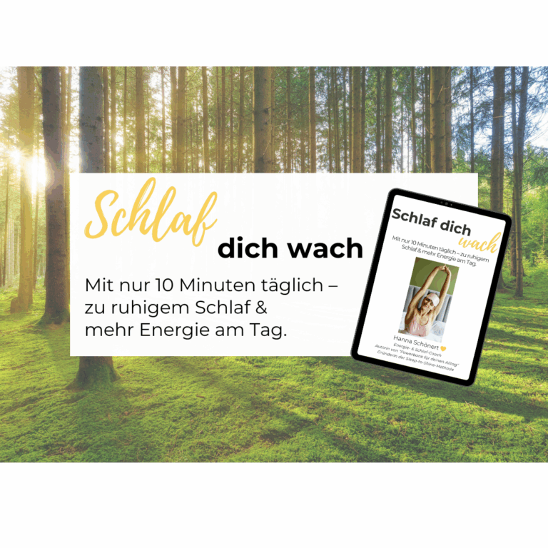 Schlaf dich wach - Mit nur 10 Minuten täglich – zu ruhigem Schlaf & mehr Energie am Tag.
